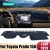 For Toyota Land Cruiser Prado 150 J150 2010-2018 Car Dashboard Cover Avoid Light Pad Anti-UV Carpets Non-Slip Mats