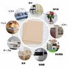Large Felt Sheets, Felt Pads, 30 X 21 Cm, 5.5 Mm Thick, Self-Adhesive, Prevents Scratches On Floors and Furniture, Pack of 3 (Beige)