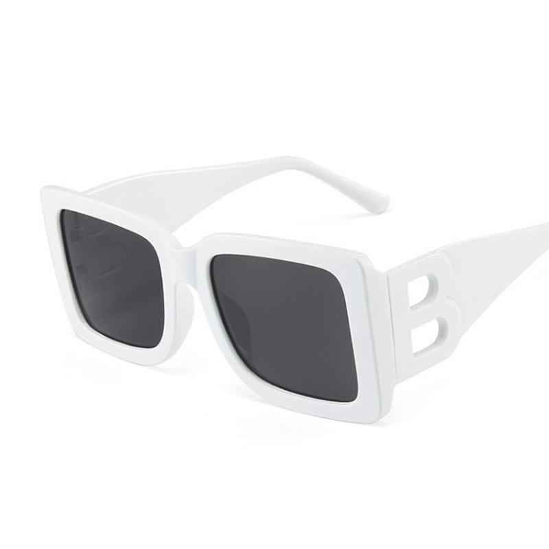 Oversized Square Vintage Sunglasses Fashion Designer Brand Cat Eye Sun Glasses for Women Stylish Oculos De Sol