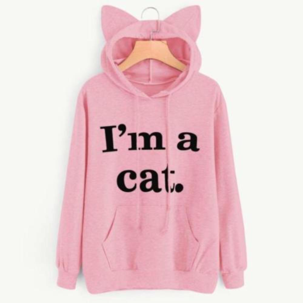 A New Loose and Stylish Hooded Letter Sweatshirt for Street Ladies In Autumn