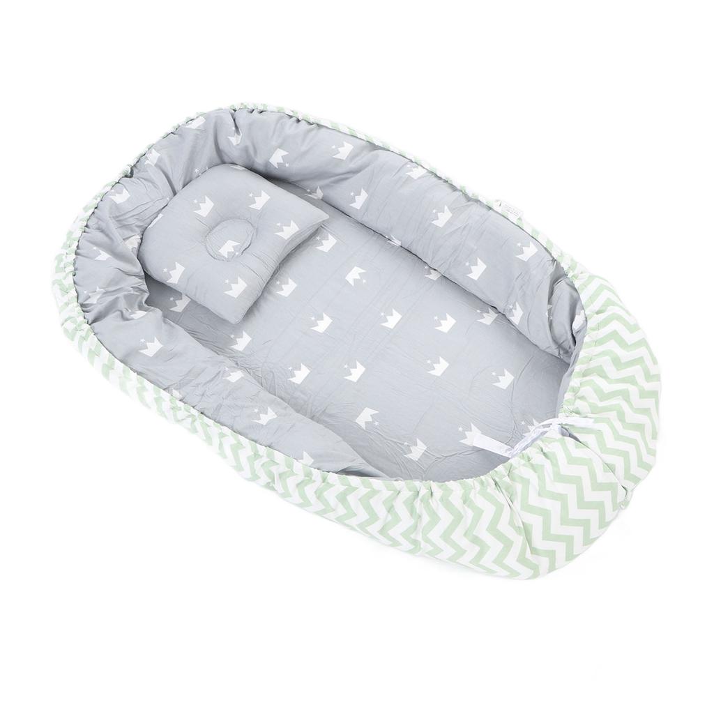 Baby Nest Comfortable Breathable Washable Adjustable Multipurpose Portable Baby Lounger Cover for