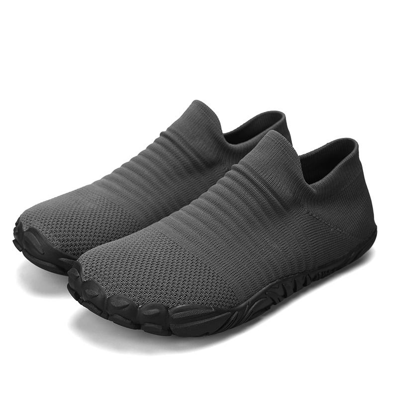 Fashion Loafers Woman Shoes Breathable Mesh Fabric New Walking Wide Toe Flat Jogging Breathable Soft Sole Men's Sports Shoes Large Size