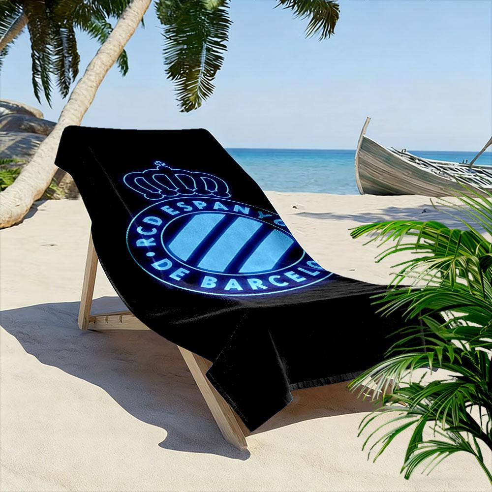 Radiant royal emblem Print beach towel, quick drying, suitable for travel, outdoor sports, jogging, the beach and swimming, gift