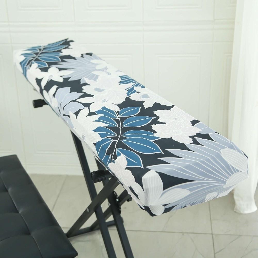 

Складная электронная крышка для пианино Эластичный пылезащитный чехол для пианино Новый пылезащитный чехол для клавиатуры пианино M-04