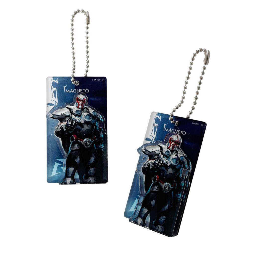 Small Planet Marvel Rivals 3D Schlüsselanhänger B Blindverpackt Kompletter Satz von 17 Figuren