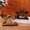 Rose Metal Napkin Holders Stable Paper Towel Container Tissue Storage Rack  Home Decor