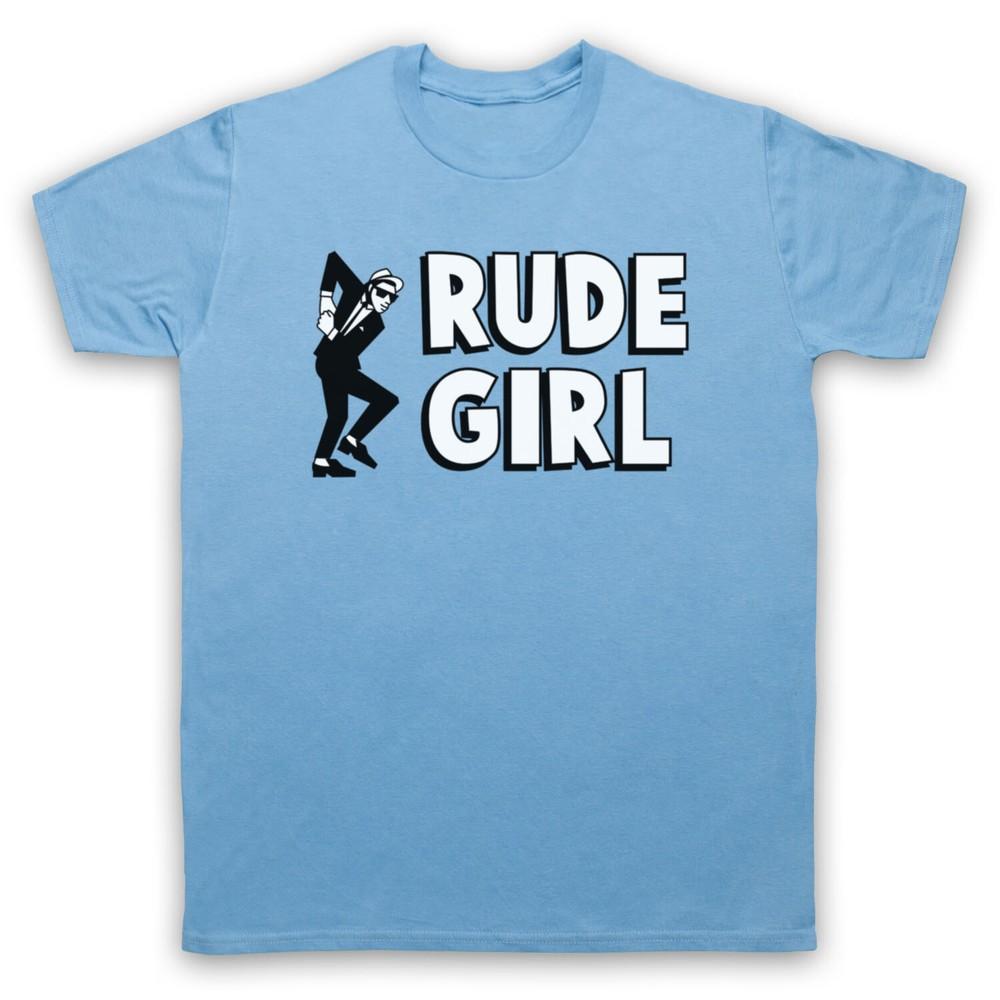 

Rude Girl Jamaican Street Culture Slogan 2 Tone Ska Fan Mens And Womens T-Shirt 4XL