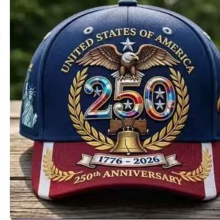 New digital printing baseball cap anniversary hat eagle head picture D three-dimensional hat sun protection