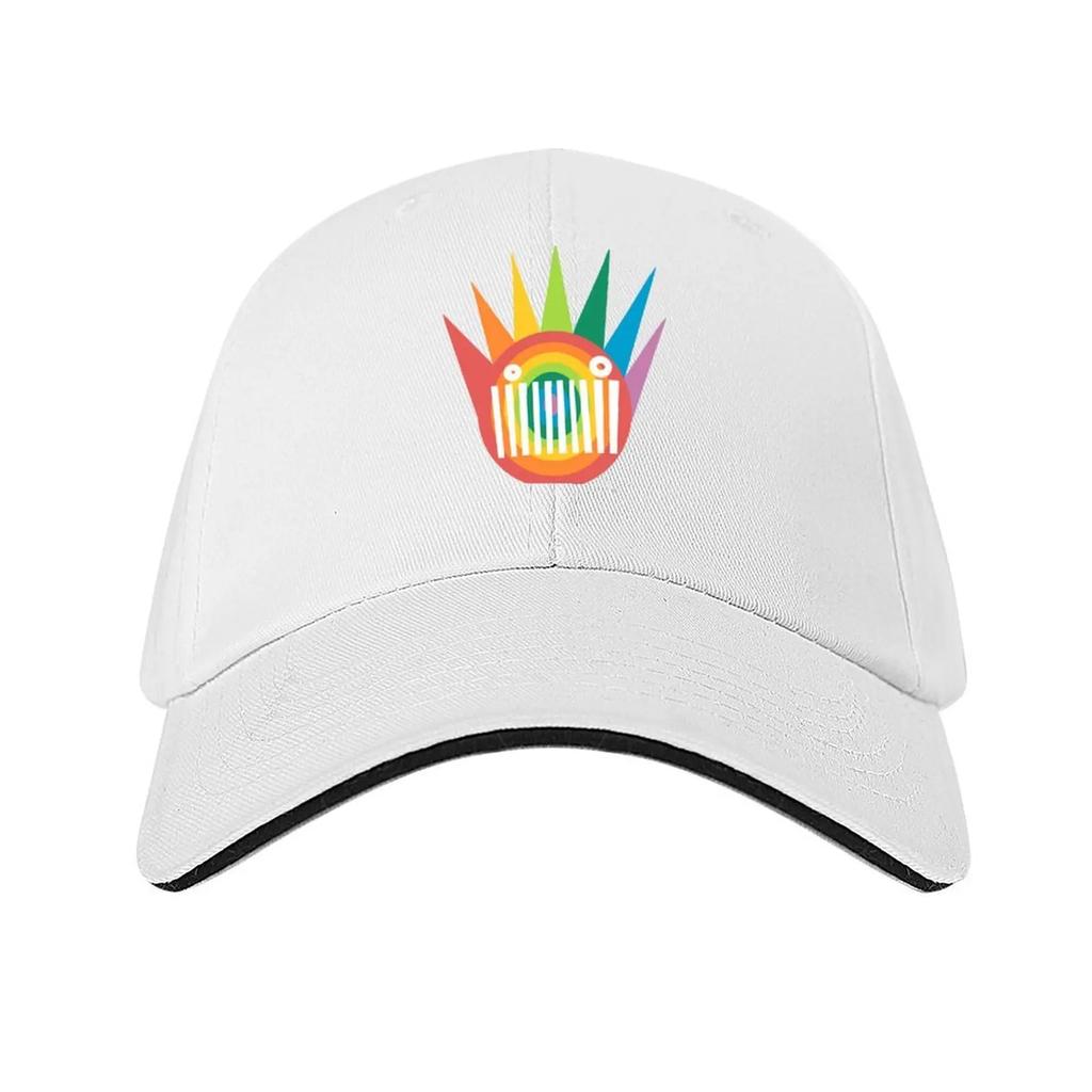 Rainbow Boognish Baseball Cap Rugby Beach Hiking Hat Hat Beach Unisexs Tennis Women's