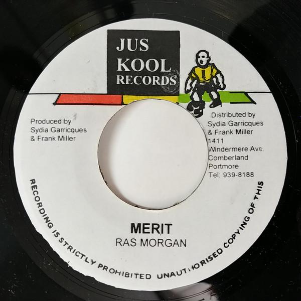 

7inch Record RAS MORGAN - Merit NONE Jus Kool Record Jamaica Reggae, Ska & Dub Used