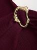 Women's Spring 2026 Slimming Knit Texture Solid Color Dress