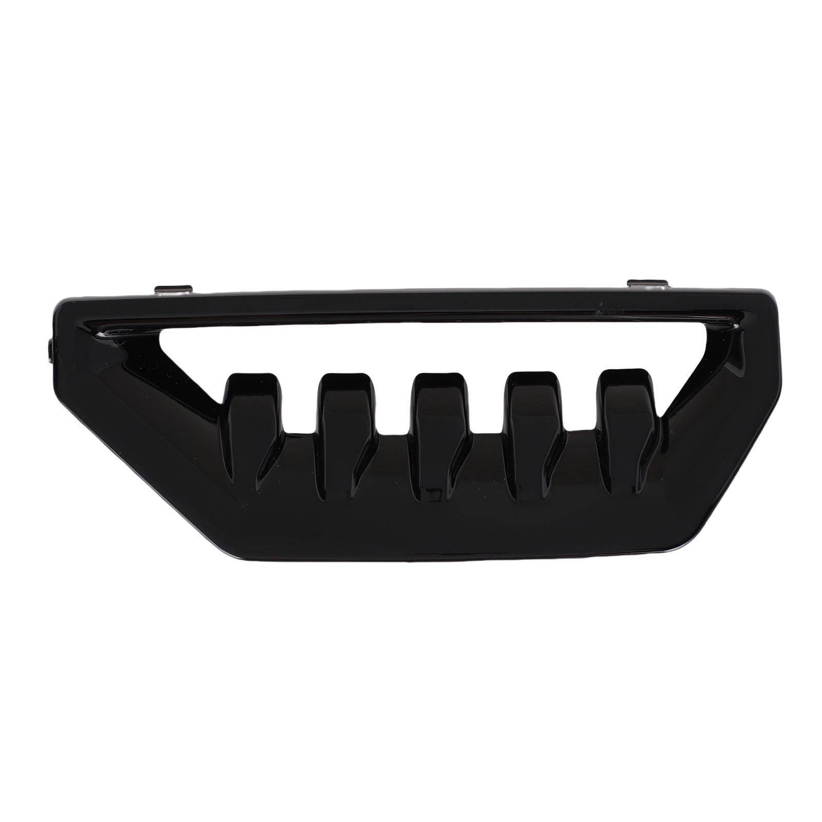 

Front Bumper Cover Air Duct Front Upper Bumper Grille Air Duct Structure Enhanced Airflow Sporty Look Black for Pickup