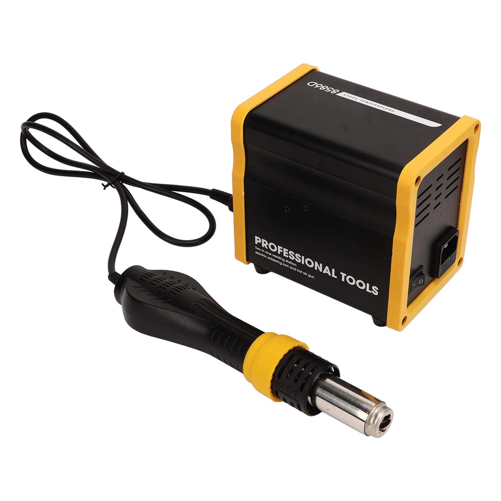 

Станция пайки горячим воздухом Регулируемая температура Сварочная станция для демонтажа и ремонта Техническое обслуживание США