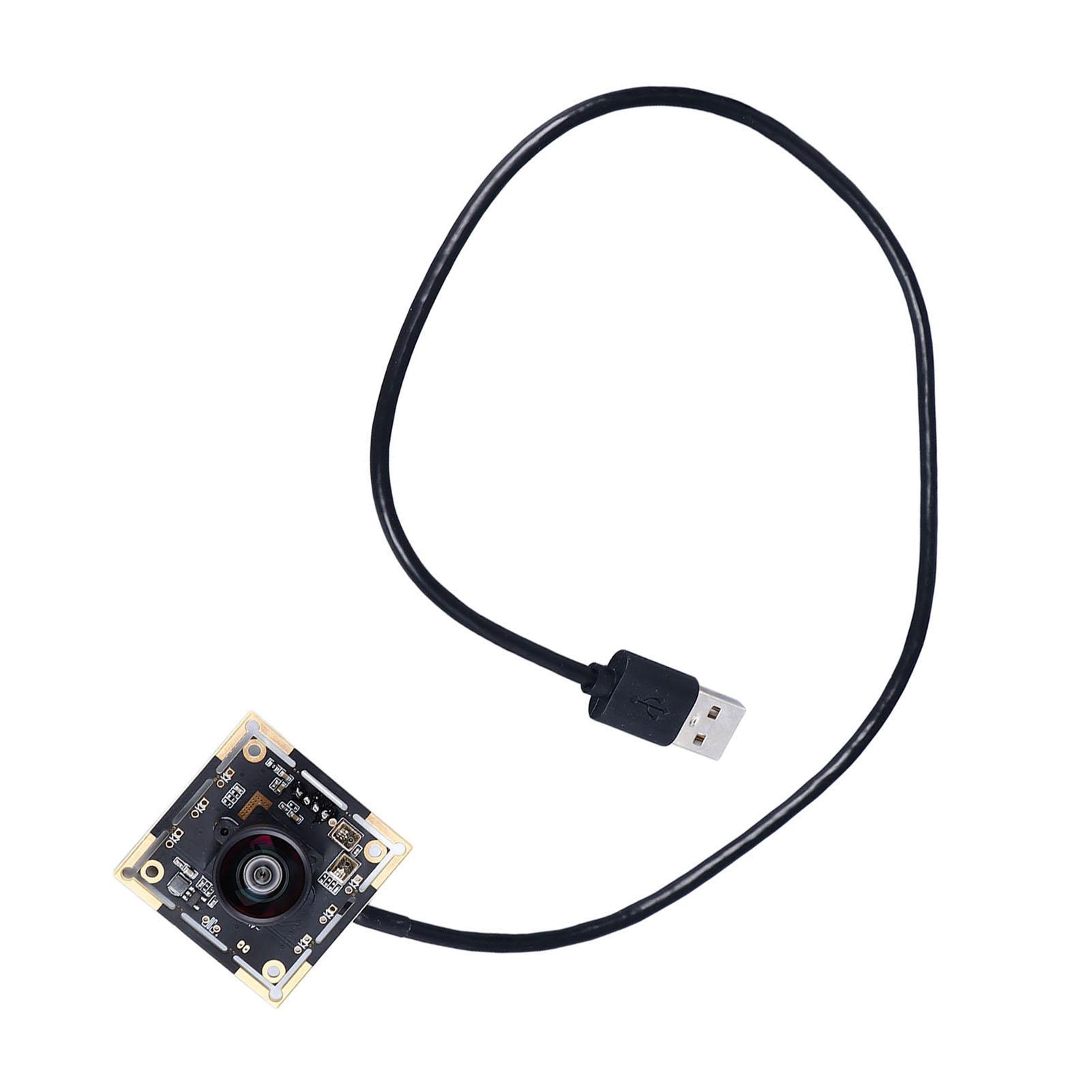 

USB Webcam Board 4MP 120 Fps 120 degrees Distorted USB Interface Camera Lens Module with 2.96mm Focal Length