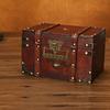 Antique Chinese Characters Combination Password Padlock Elegant Decorative Zinc Alloy Lock for Jewelry Box Cabinet