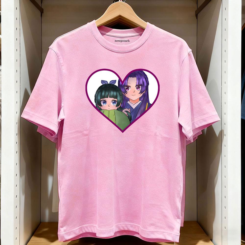 

The Apothecary Diaries maomao and jinshi Couple Anime Classic TShirt Anime Women Unisex Vintage graphic t shirts Cotton Tops Tee S