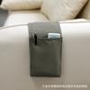 Multipurpose Cotton Linen Hanging Bedside Storage Bag Sofa TV Remote Control Desk Organizer Pockets Bed Holder Pockets