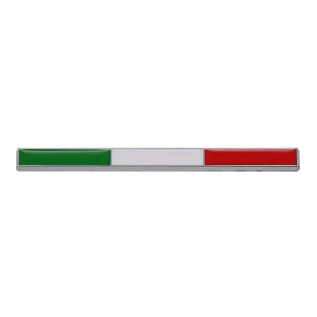 Adesivo Distintivo Bandiera Tricolore Germania Francia Italia Svezia in Metallo 3D Parafango Laterale Bagagliaio Posteriore Emblema Decalcomania