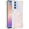 Case for Samsung Galaxy A16 5G Case Glitter Cute Clear,Sparkle Floating Quicksand Shockproof Protective Bumper Soft TPU Phone Case for Samsung Galaxy