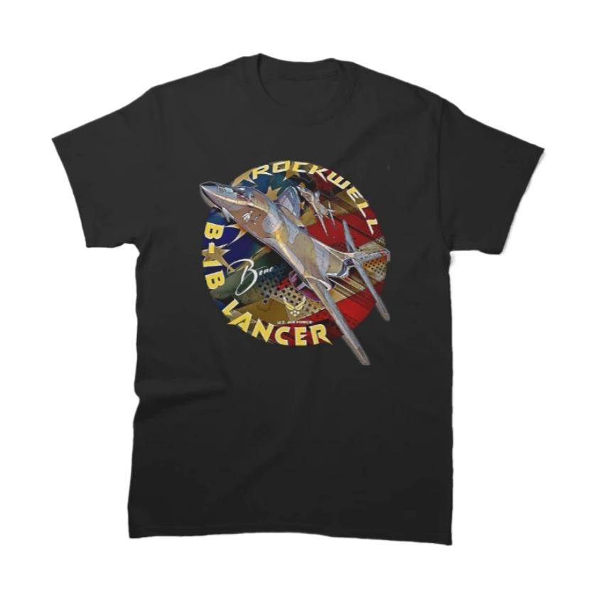 

USAF B1B Lancer Supersonic Strategic Bomber TShirt 100 Cotton ONeck Summer Short Sleeve Casual Mens Tshirt Size S3XL S
