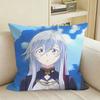Lena 86-SIX-Eight Vladilena Milize Square Sofa Pillow Cover Solid Color Living Room Home Decor Cushion Case