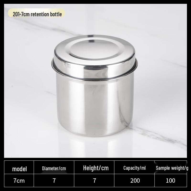 201 Stainless Steel Food Sample Preservation Box