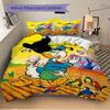 3pcs Donald Duck & Butterfly Print Cover Set Ultra Soft, Breathable, and Comfortable Bedding with Stylish Design for Bedroom and Guest Room Decor