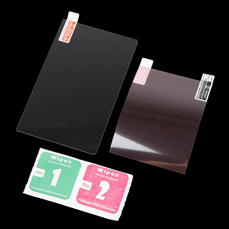 3Ds Xl/Ll Tempered Glass+Back Clear Screen Protector Cover For Nintendo Screen