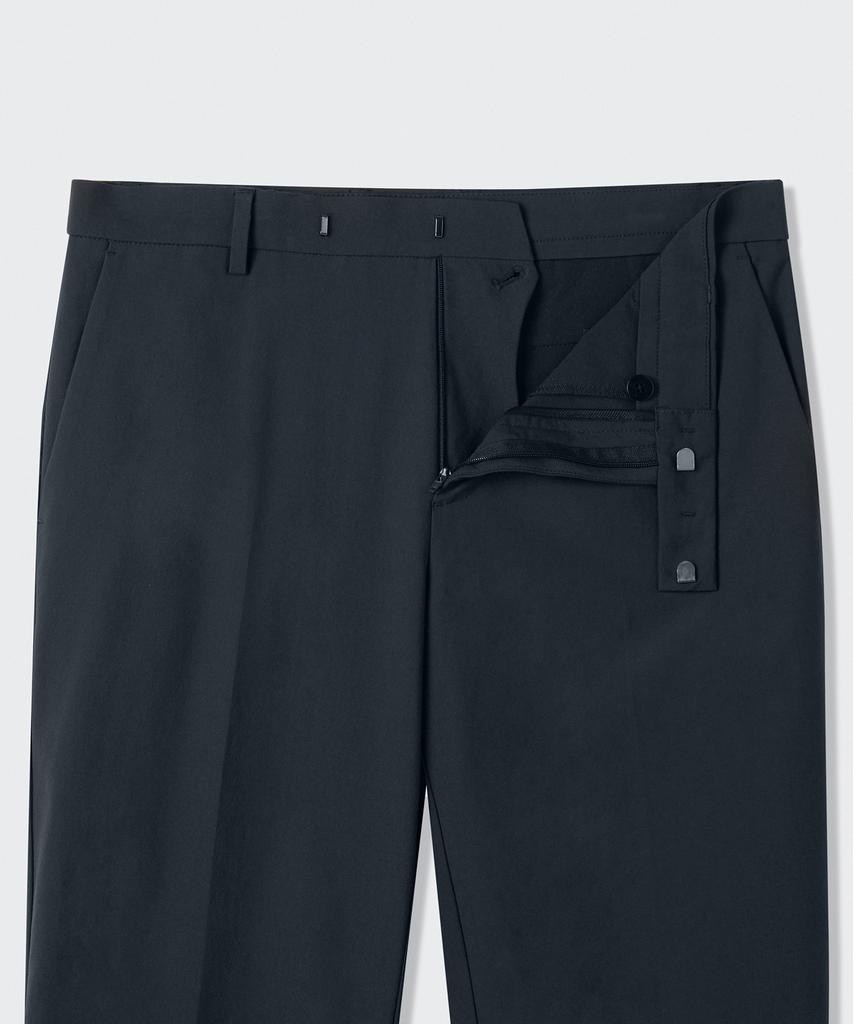 MUSINSA STANDARD Sporty Slim Fit Slacks [Navy]