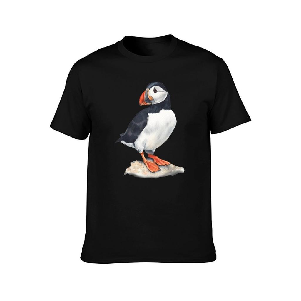 Puffin Bird Art. T-Shirt Cute Clothes Essential T Shirt Shirts Graphic Oversized Vintage T Shirt Men
