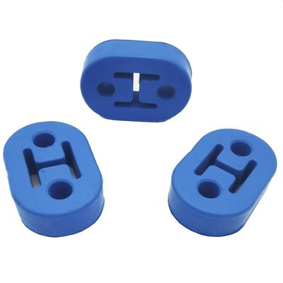 Be-dash Reinforced Muffler Hanger Mount Ring Hanging Rubber (Blue, Hole Diameter 0.5 Inches (12