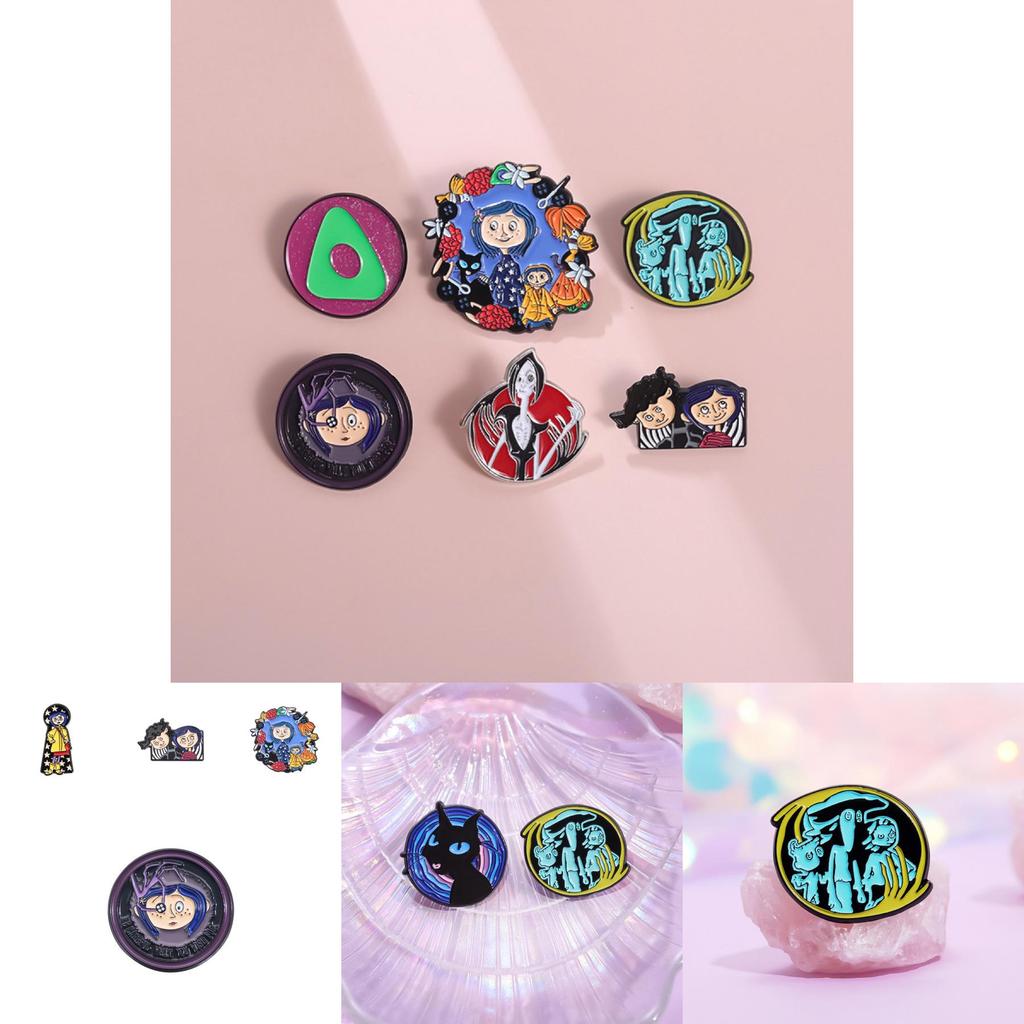 Unique Cartoon Character Design Alloy Brooch For Collectors And Fashion Enthusiasts