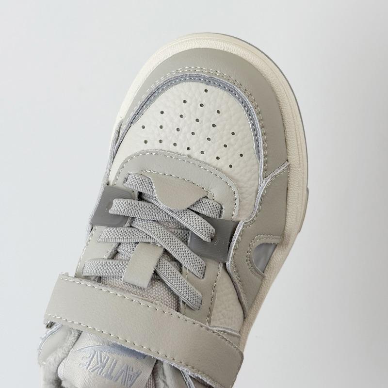 Winter New Children's Board Shoes Two Cotton Shoes Fashionable Versatile Male and Female Students Velvet Casual Shoes