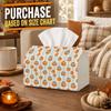 1pc Pumpkin-Shaped Tissue Box Holder - Botanical Autumn Harvest Decor with Minimalist Suitable for for Home, Car, Party Storage - Tissue Dispenser for