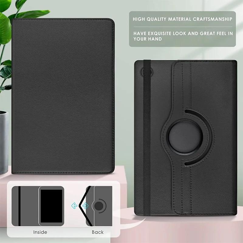 For Lenovo Xiaoxin Pad Pro 12.7 Case 360 Degree Rotating Stand Coque Tab P12 12.7 inch TB-370FU TB-371FC Tablet Cover Funda