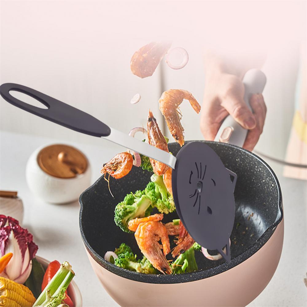 Utensils Beef Meat Egg Kitchen Scraper Egg Fish Frying Pan Scoop Fried Shovel Kitchen Spatula Soup Spoon Colander Heat Resistant