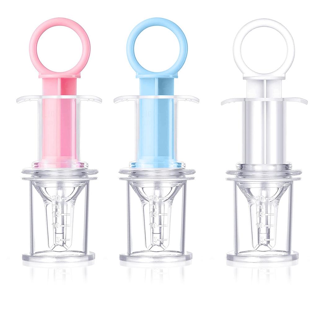 Baby Feeder Needle Dispenser Silicone Kids Feeding Squeeze Safety Dispensing Dropper Nursing Travel Newborn