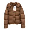 2024 Autumn/Winter Women's Waist-Cinched Five-Grid Puff Down Jacket - Slim & Warm