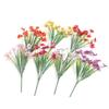 1/2Pcs Artificial Flowers Bouquet 32CM Fake Flowers for Home Decor Garden Decoration Outdoor Vase Bonsai Ornament Accessories