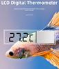 1 Stück Aquarium Thermometer Elektronisch LCD Digital Fischbecken Temperaturmessung Fischbecken Temperaturmesser Aquarienzubehör