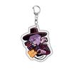 Girls Anime Pendant Keychain Holder Car Keychain Mobile Phone Bag Pendant Cute Kawaii
