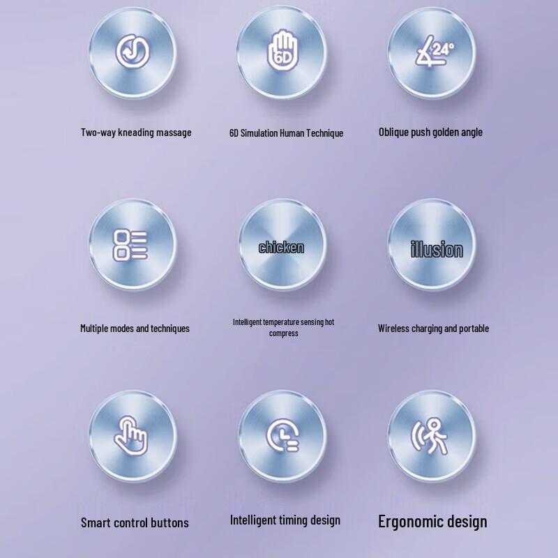 CHIGO 6D Shoulder Neck Trapezius Massager CN plug (adapter included)