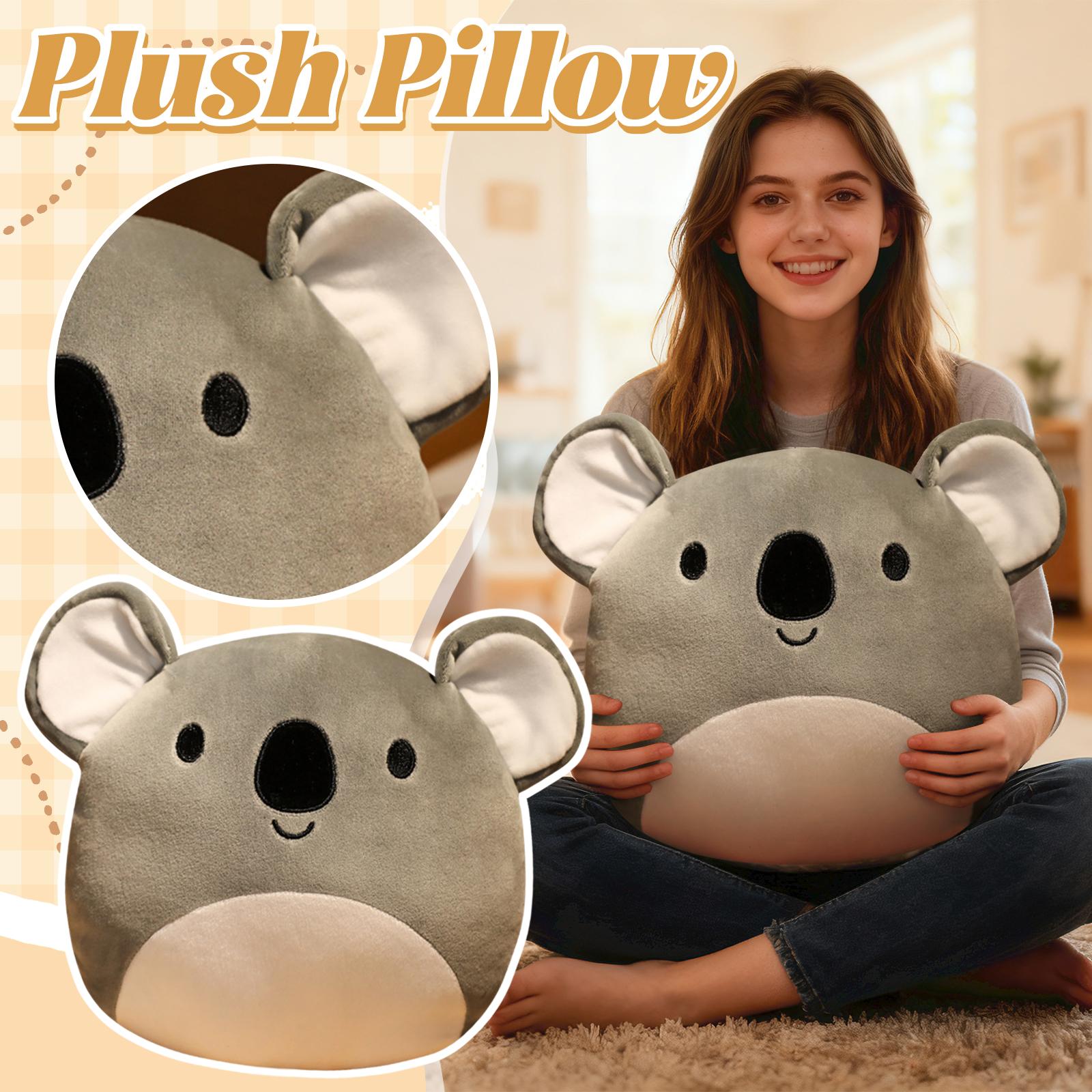 

Cute Animal Plush Toy Figurines, Super Adorable Dolls One Size серый