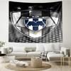 1PC Monter-rey Football Crest Art Printed Tapestry Room Decoration Wall Hanging for Living Room Bedroom, Dormitory, Birthday and Christmas Gifts