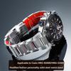 Pro řadu Casio G-SHOCK MRG-B2000/MRG-G2000 Modifikovaný ocelový pásek Nerezová pánská náramková hodinková řemínek