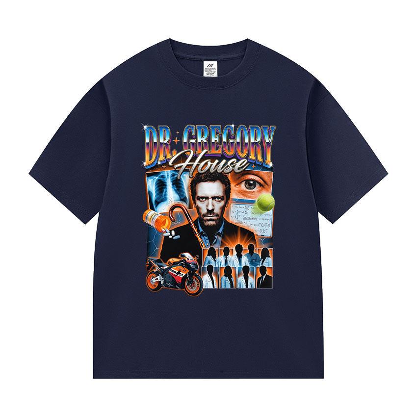Dr Gregory House MD Everybody Lies Funny Meme T Shirt Unisexs Women High Quality Fashion Oversized Tshirts Vintage Cotton Tshirt