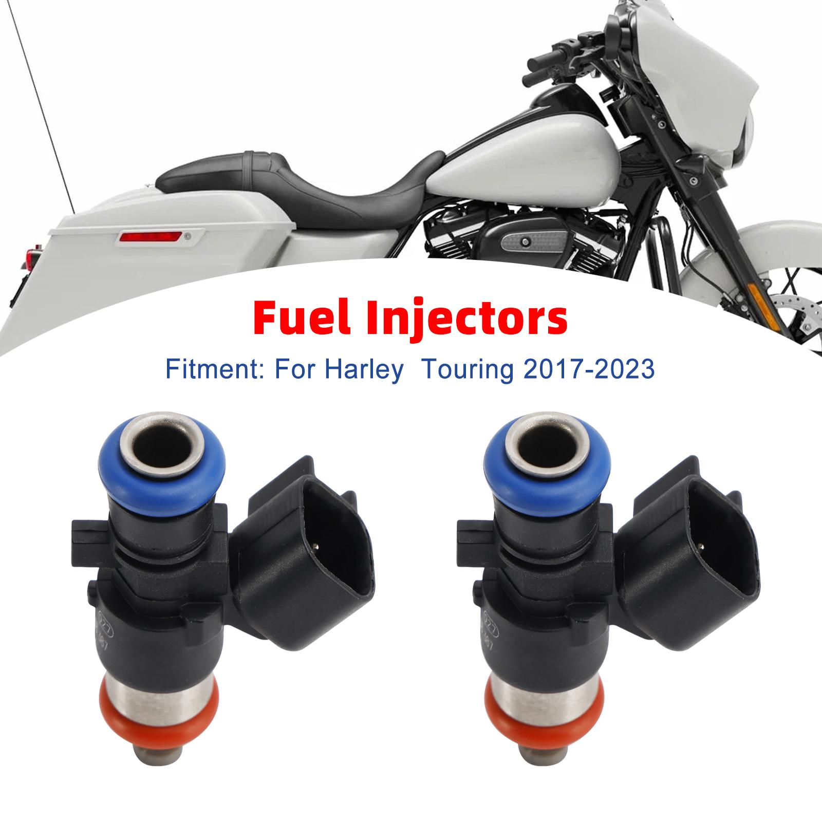 

2PCS 0280158387 Fuel Injectors For Touring FLHXSE CVO STREET GLIDE 2017-2023