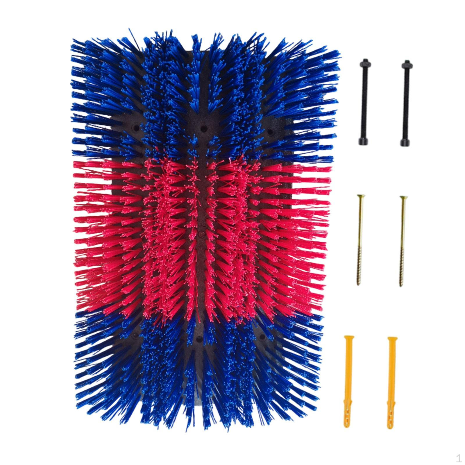 

Щетка для скота, чесалка для спины животных, массажер для скота для оленей blue red