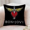 B-bon Jovi BAND SINGER Pillow Case Pillowcase, Double-sided Printed, Sofa Cushion, Bedroom Headboard Pillow