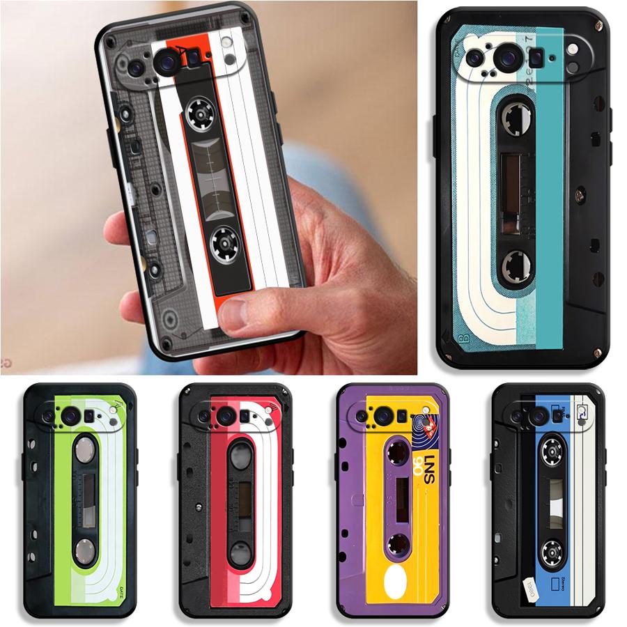 Vintage Cassette Funda Phone Cover Case for Google Pixel 10A 9a 7a 6a 10 9 Pro XL 8a 6 7 8 Pro